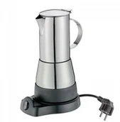 Zaparzacze i kawiarki - Cilio AIDA Kawiarka Elektryczna 300 ml - Stalowa 273694 - miniaturka - grafika 1