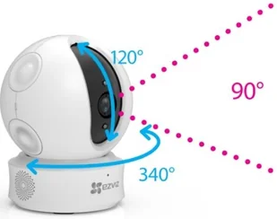 EZVIZ Kamera monitorująca EZVIZ EZ360 EZ360 - Wideodomofony - miniaturka - grafika 6