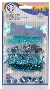 Astra Astra, zestaw do dekoracji, Lazurowy topaz - Scrapbooking - miniaturka - grafika 2