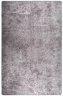 Dywany - vidaXL Dywan z możliwością prania, 80x150 cm, szary, antypoślizgowy - miniaturka - grafika 1