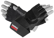 Rękawice do ćwiczeń - MADMAX madmax Professional Exclusive rękawice siłownia fitness podnoszenie ciężarów rękawice męskie rękawiczki Bodybuilding Workout Sports Training, xxl MFG-269-BLK-XXL - miniaturka - grafika 1