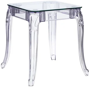 D2.Design DESIGN Stół Ghost 62x62cm transparentny - Stoły - miniaturka - grafika 6