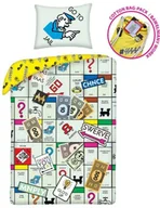 Pościel dla dzieci - Halantex Pościel Dziecięca Monopoly MON-1104BL 37826 - miniaturka - grafika 1
