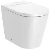Kompakty WC - Roca Inspira Round Toaleta WC stojąca 37x56x44 cm Rimless bez kołnierza biała A347526000 - miniaturka - grafika 1