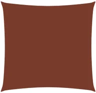 Parasole ogrodowe - vidaXL Żagiel ogrodowy, tkanina Oxford, kwadrat, 2,5x2,5 m, terakota vidaXL - miniaturka - grafika 1