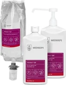 Meble i wyposażenie gabinetów medycznych - Żel do higienicznej dezynfekcji rąk z gliceryną pielęgnującą dłonie - duża skuteczność i szybkie działanie na wirusy i bakterie (Velodes Gel Medisept) 0000003023( - miniaturka - grafika 1