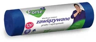 Worki na śmieci - Forte+ FORTE+ WORKI NA ŚMIECI ZAWIĄZYWANE 120L 10SZT 5908288971331 - miniaturka - grafika 1