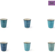 Kubki - Villa D Este Villa d Este Kubki (6 szt.) "Baita" w kolorze niebieskim - 340 ml - miniaturka - grafika 1