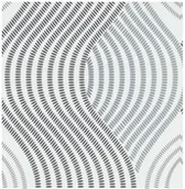 Tapety - Tapeta winylowa na ścianę fale glamour z brokatem - miniaturka - grafika 1