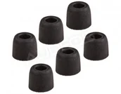 Akcesoria do słuchawek - Crystalline Audio Crystalline Audio Crystal Tips SM (mały rdzeń, rozmiar M, 3 pary) crystaltipsmcs - miniaturka - grafika 1