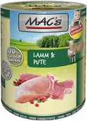 Mokra karma dla kotów - Mac´S Adult Jagnięcina z indykiem Mokra Karma dla kota op 400g - miniaturka - grafika 1
