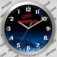 Zegary - Atrix Anty-zegar aluminiowy czas wampirów CAL2412CW - miniaturka - grafika 1