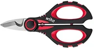 Kombinerki i obcęgi - Wiha z71716006sb nożyczki 160 MM SB Prof. Elec; przewód z funkcją Crimp, do przycinania, rozszalowania, zdjąć izolację i zaciskania kabli, w zestawie pokrowiec z klipsem, 5 sztuki - miniaturka - grafika 1