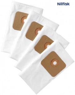 NILFISK Worki materiałowe 4szt) do MULTI 20-30 - Worki do odkurzaczy - miniaturka - grafika 2