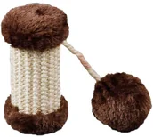 Drapaki dla kotów - PETSTORY ZABAWKA DLA KOTA Mini Drapak Sizal z Piłeczką PETSTORY 073306 - miniaturka - grafika 1