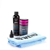 Narzędzia rowerowe - WEND WEND zestaw CHAIN WAX KIT fluo różowy - miniaturka - grafika 1