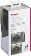 Systemy inteligentnych domów - Legrand Celiane with Netatmo 067625 - zestaw rozszerzający (łącznik connected, gniazdo connected, łącznik bezprzewodowy) GRAFITOWY 067625 - miniaturka - grafika 1