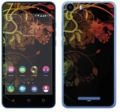 Etui i futerały do telefonów - Wiko Royal Sticker Royal tatuaż ścienny RS. 119030 samoprzylepny do Lenny 2 mit, motyw Colorful Flowers RS.119030 - miniaturka - grafika 1