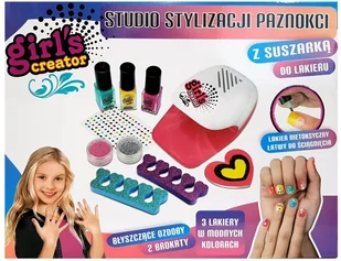NORIMPEX ZESTAW DO PAZNOKCI DLA DZIECI MANICURE MASZYNKA NO-1002365 - Zabawy w naśladowanie dorosłych NORIMPEX ZESTAW DO PAZNOKCI DLA DZIECI MANICURE MASZYNKA NO-1002365 - Zabawy w naśladowanie dorosłych - miniaturka - grafika 2