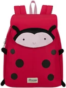 Plecaki - Samsonite Plecaczek dziecięcy Happy Sammies ECO S+ - ladybug Lally 142476-9676 - miniaturka - grafika 1
