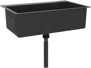 vidaXL Lumarko Ręcznie robiony zlew kuchenny z otworem na kran, czarny, stal 51515 - Zlewozmywaki - miniaturka - grafika 20