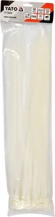 Yato OPASKI PLASTIKOWE 450X9,0 50SZT BIAŁE - Inne mocowania - miniaturka - grafika 3