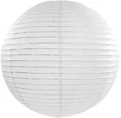 Gadżety dla niej i dla niego - PartyDeco Lampion papierowy, biały, 20 cm LAP20-008 - miniaturka - grafika 1