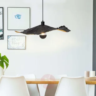 Näve Lampa wisząca Crazy Paper, czarno-złota, 56cm - Lampy sufitowe - miniaturka - grafika 2