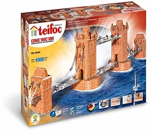 Teifoc Budowle z cegiełek - Most Tower Bridge OKAZJA 2000 - Klocki - miniaturka - grafika 2