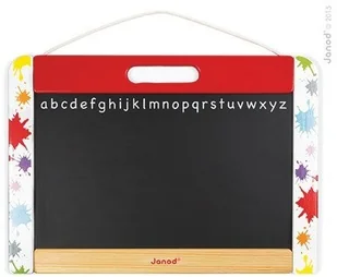 Janod Tablica edukacyjna wisząca 3 w 1 J09613 - Tablice dla dzieci - miniaturka - grafika 7
