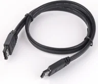 Kable komputerowe i do monitorów - NoName eSATA/eSATA Czarny 1m - miniaturka - grafika 1