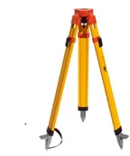 Sprzęt geodezyjny - Nedo Statyw drewniany 1,02-1,65 m średnio ciężki 200100 200100 - miniaturka - grafika 1