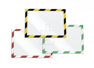 Durable Ramka magnetyczna samoprzylepna Duraframe Security A4 - zielono-biała / 2 szt. - Ramki na zdjęcia - miniaturka - grafika 6