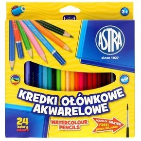 Kredki akwarelowe 24 kolory - Artykuły biurowe - miniaturka - grafika 3