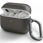 Akcesoria do słuchawek - Apple UNIQ Etui Uniq Glase AirPods Pro, przydymione 8886463672990 - miniaturka - grafika 1