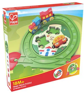 Edugro Hape Tor kolejowy układanka E3819 E3819 - Kolejki i akcesoria - miniaturka - grafika 3