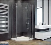 Kabiny prysznicowe - PMD Piramida Viva 195 L 90x90 - miniaturka - grafika 1