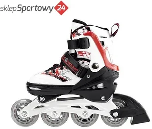 Nils EXTREME ŁYŻWOROLKI NJ3012 A ROZM S CZERW EXTREME 16-00-089 - Rolki - miniaturka - grafika 3