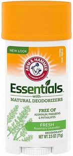 Arm & Hammer Bransoletka & dziobem Młotek Essentials Deodorant, Fresh, 2.5 oz/PACK, 4 Pack by bransoletka i 626031 - Pozostałe kosmetyki - miniaturka - grafika 2