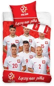 Pościel - Carbotex Pościel Reprezentacja Polski PZPN 160x200 cm, 2-częściowa - miniaturka - grafika 1