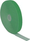 Pozostałe akcesoria sieciowe - Delock Organizer kabli rzep 10m x 20mm zielony AKDEKKSAO000005 [6979597] - miniaturka - grafika 1