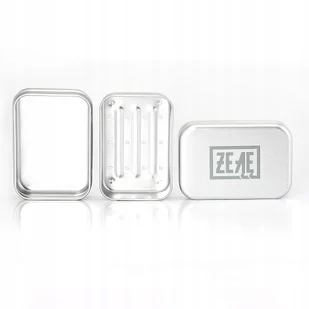 Mydelniczka pojemnik na mydło aluminium Zero Waste - Mydelniczki i dozowniki mydła - miniaturka - grafika 2