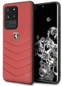 Etui i futerały do telefonów - Ferrari Hardcase FEHQUHCS69RE S20 Ultra G988 czerwony/red Heritage hurtel-63017-0 - miniaturka - grafika 1