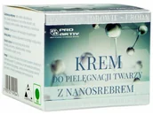 Kremy do twarzy - PRO AKTIV Krem do twarzy z nanosrebrem, kwasem hialuronowym i ekstraktem z alg 50ml PRO AKTIV 21PRAKRESR - miniaturka - grafika 1