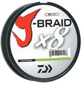 Inne akcesoria dla wędkarzy - Daiwa J-Braid 8 Strand pleciony sznur 20lb 165yd 150 m Hallo-VIS Chartreuse 20 150 CH JB8U20-150CH - miniaturka - grafika 1