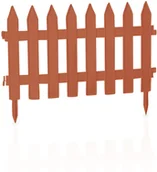 Ogrodzenia - Prosperplast Płotek IPŁSU terakota 28cm 3,2m - miniaturka - grafika 1