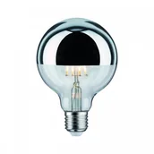 Żarówki LED - Paulmann LED G95 zwierciadło 680lm E272700K 7W 230V Srebrny ściem 28673 - miniaturka - grafika 1