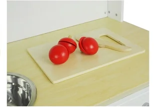 Import LEANToys Drewniana Kuchnia z Piekarnikiem i Akcesoriami 2635 - Zabawki AGD - miniaturka - grafika 5