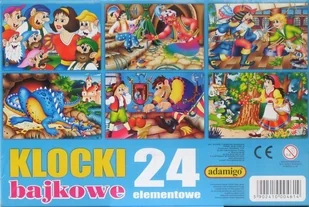 Adamigo Klocki 24-elementowe 4614 - Klocki - miniaturka - grafika 2