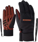 Rękawice narciarskie - Ziener Ziener Garim AS Alpine Skiing Gloves, czarny/pomarańczowy 8 2021 Rękawice narciarskie - miniaturka - grafika 1